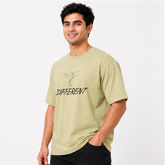 ZERO STATE FORGE TEE Beige
