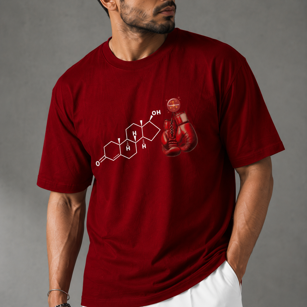 ZERO STATE FORGE TEE MAROON
