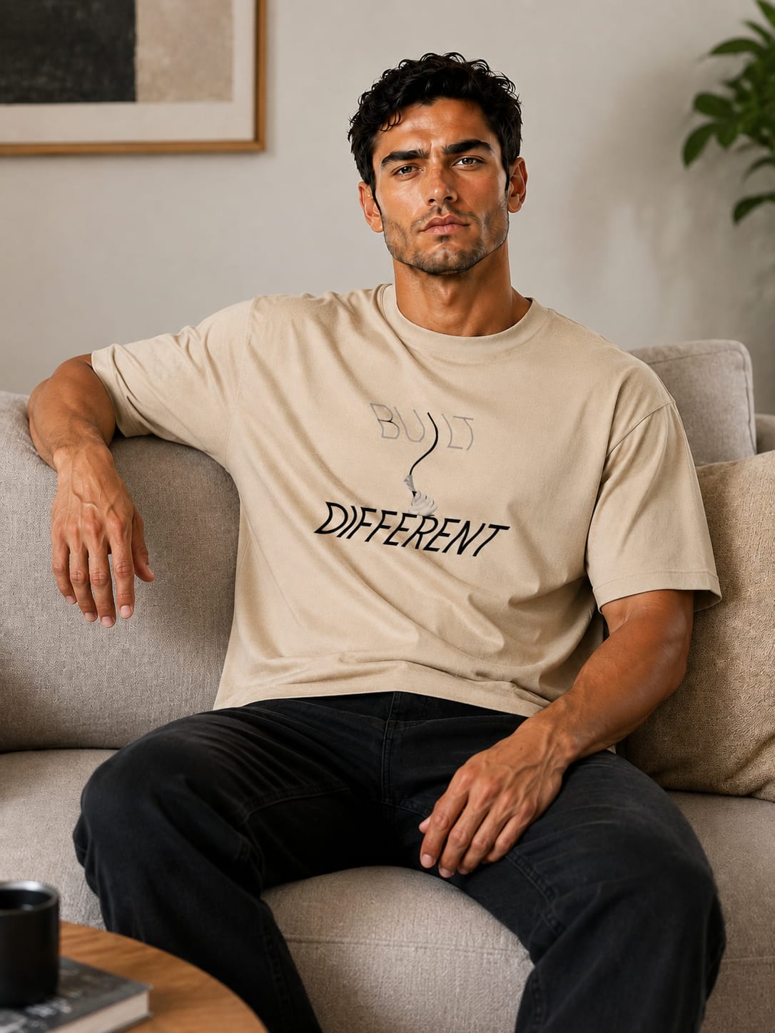 ZERO STATE FORGE T Shirt Beige