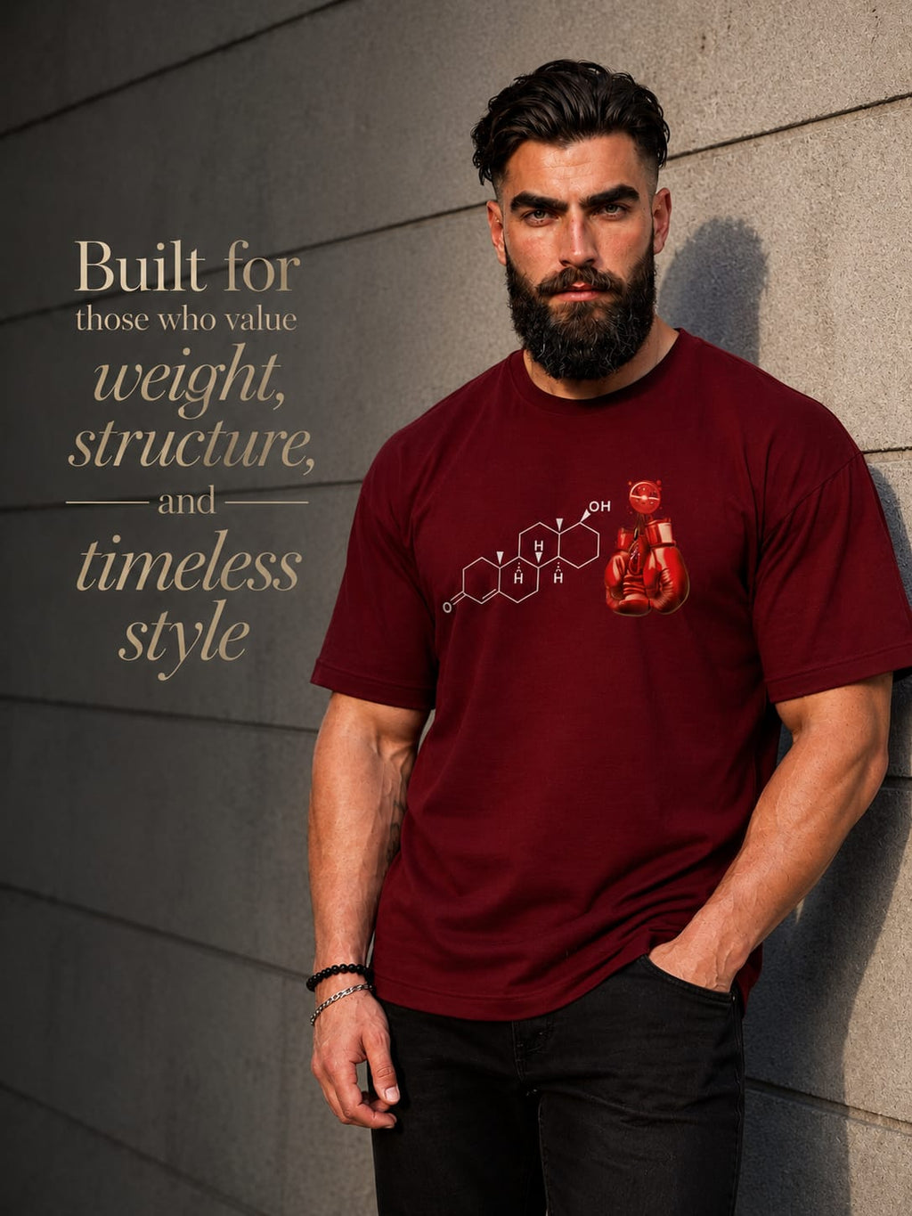 ZERO STATE FORGE T Shirt MAROON
