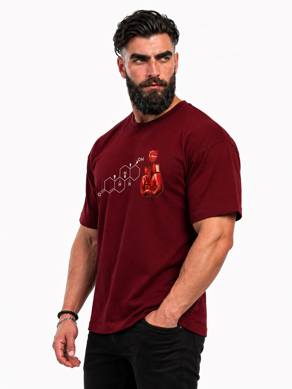 ZERO STATE FORGE T Shirt MAROON