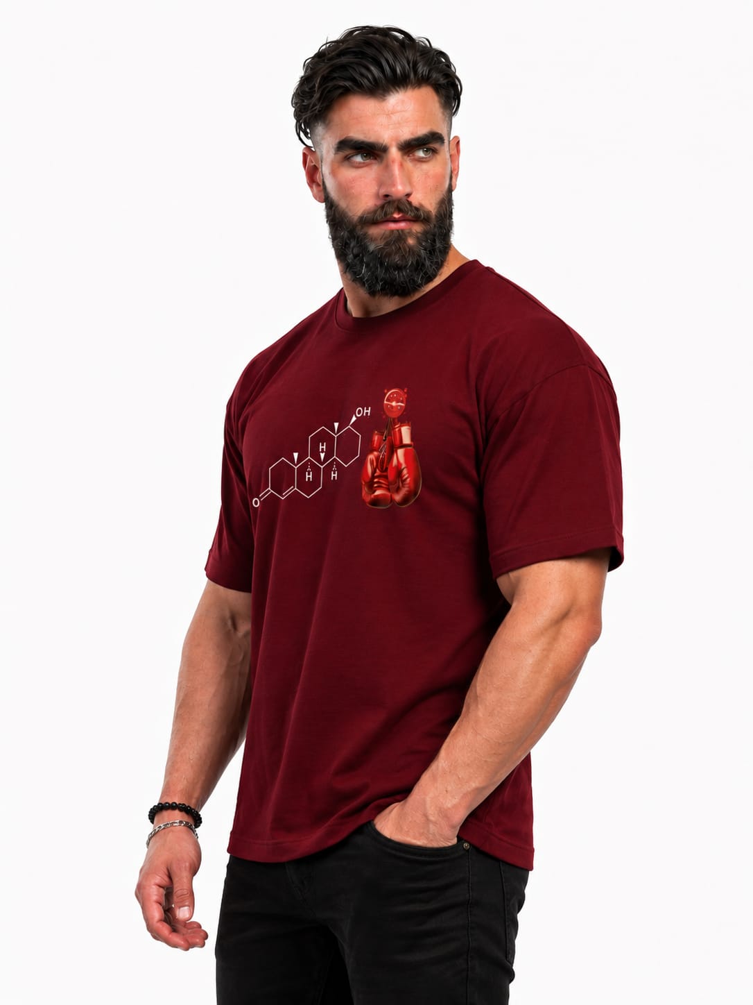 ZERO STATE FORGE T Shirt MAROON