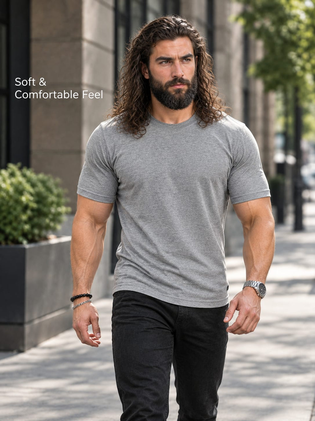 CORE — COTTON Blend, Structured Fit & Feel 200 GSM