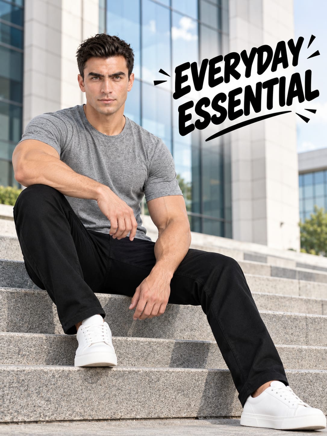 DRIVE — COTTON Blend  Lightweight and comfortable  T-SHIRT